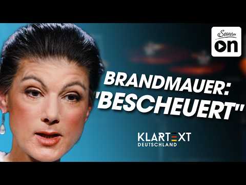 Sahra Wagenknecht: „Die Brandmauer-Rhetorik ist völlig bescheuert.“