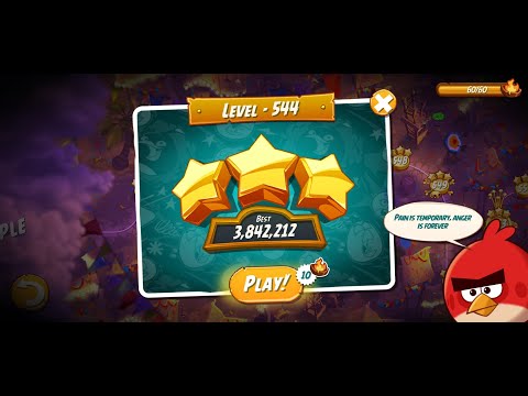 Angry Birds 2 | Rescuer | Level 544 | Hitting Fun | Angry Bird 2 Show