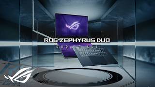 ROG Global Zephyrus Duo 2026: The Origin | World’s First Dual 16” Screen Gaming Laptop