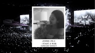 Download lagu JENNIE (제니) - START A WAR [CONCERT EFFECT] mp3