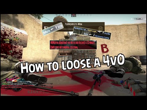 CS:GO | How to loose a 4v0