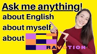 ASK ME ANYTHING - about English, myself and GRAVOTION 🎉