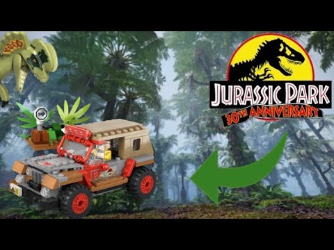 Celebrating 30 Years of Jurrasic Park In LEGO (Watch Out For Dinosaurs)…🦕