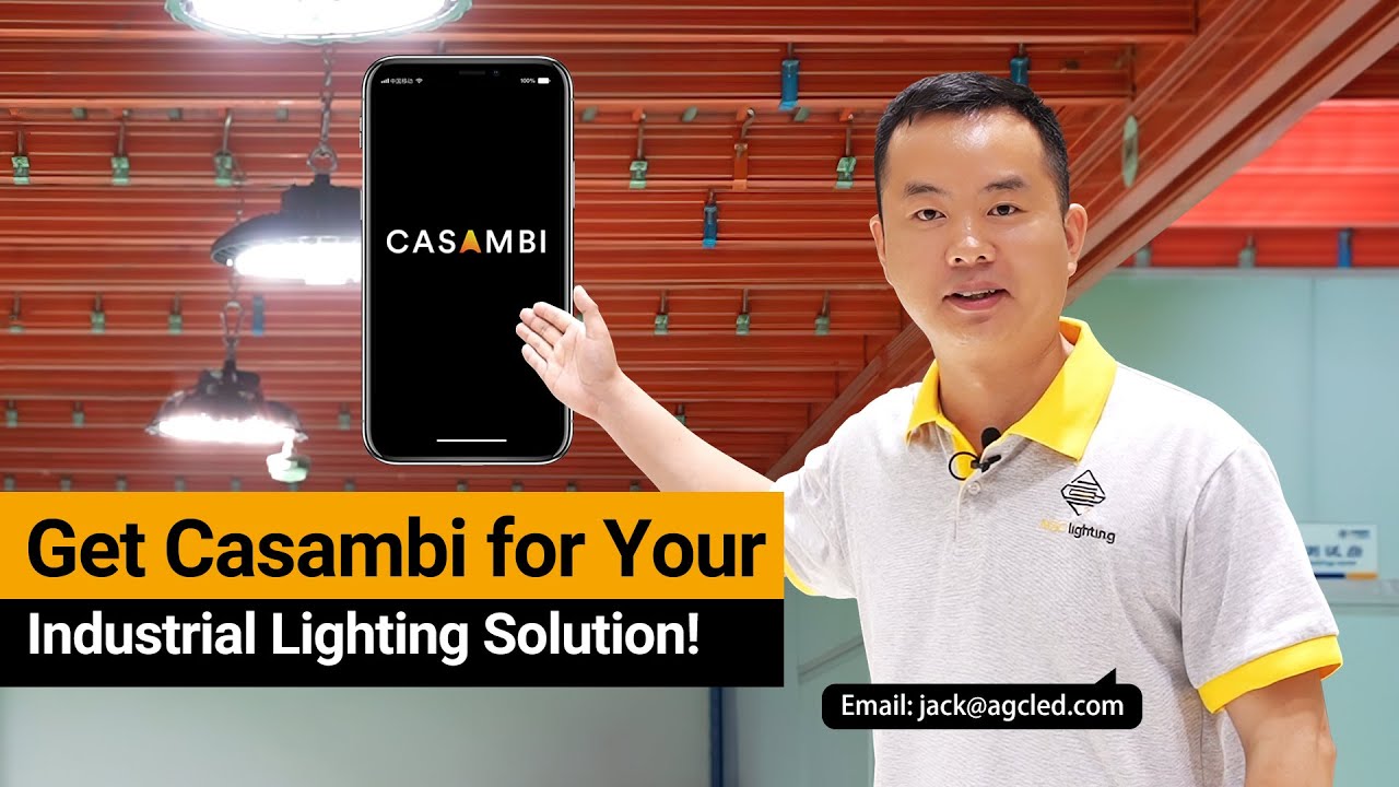 Get Casambi Lighting Control for Your Industrial Lighting! - Bluetooth Low Energy Protocol