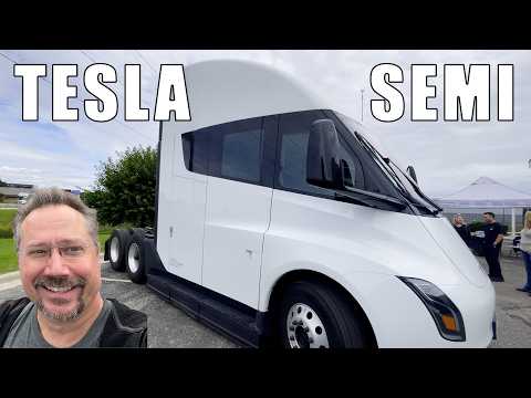 Tesla Semi - Seeing it in person!