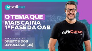 Imersão OAB - Aulão Especial Diretos dos (as) Advogados(as) - MeuCurso - AO VIVO