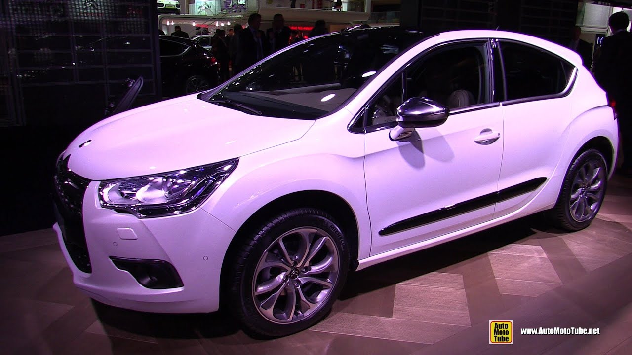 2015 Citroen DS4 BlueHDi So Chic - Exterior and Interior Walkaround - 2014 Paris Auto Show