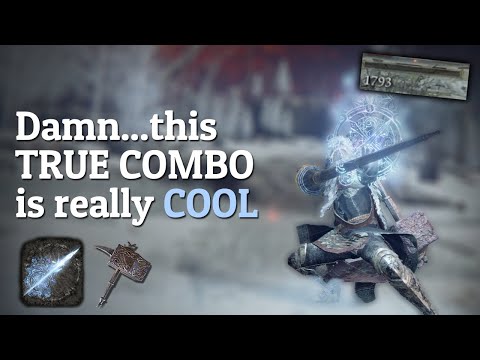 Ice spear AoW off-hand great hammer TRUE COMBO