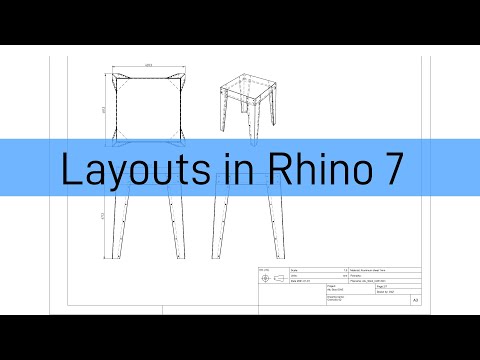 Rhino 7 Layouts