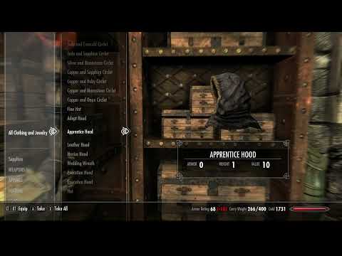 Skyrim Apprentice Hood