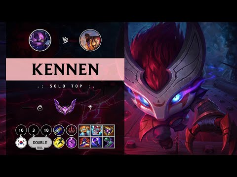 Kennen Top vs K'Sante - KR Master Patch 14.9