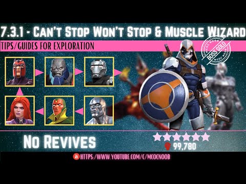 MCOC: Act 7.3.1 - Can't Stop Won't Stop, Riot & Muscle Wizard - Taskmaster - (Book 2, Act 1.3)