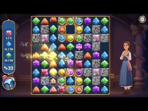 Beauty and the Beast Perfect Match Level 73 - NO BOOSTERS 👸👸👸