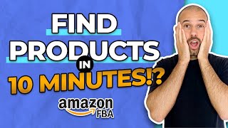 Super Quick Way To Find Amazon FBA Products | 100% FREE Method!
