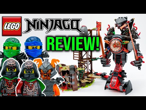 2017 Dawn of the Iron Doom Review! LEGO Ninjago Hands of Time Set 70626