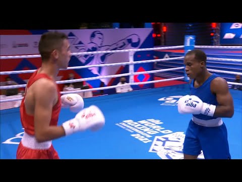 Day 5 (54kg) CSOKA Nandor (HUN) vs  BREEDY Jabali (BAR) | AIBA WCHs 2021