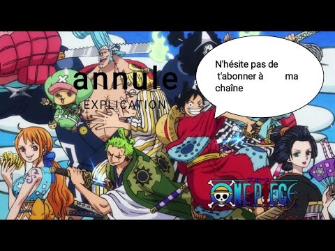 One piece épisode 1014 VOSTFR annule ce dimanche 20 mars 2022