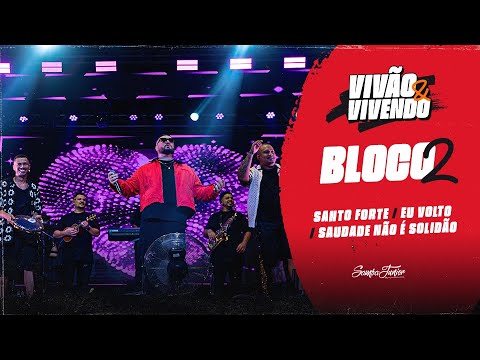 Samba Júnior -  Santo Forte / Eu Volto / Saudade não é solidão