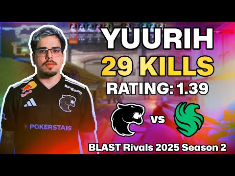🔥 YUURIH POV: TRAIN MASTERCLASS vs Falcons! | GRAND FINAL BLAST Rivals 2025 Season 2