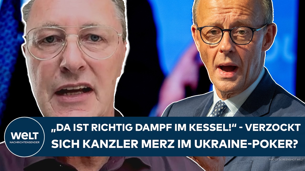 UKRAINE-HILFE: "Merz könnte als Verlierer herausgehen" - Verzockt sich der Kanzler im EU-Poker?