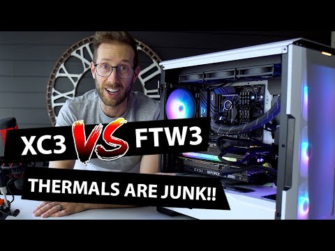 EVGA 3080 XC3 vs FTW3 - worst thermals I've ever seen...