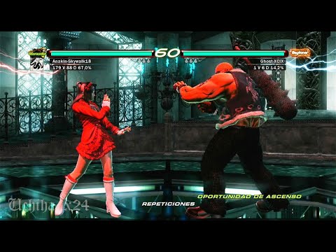 99_3 Lili Rochefort ( Uchiha x24 ) VS (Ghost-XCIX) Law - Tekken 6 Online Igualadas PS3