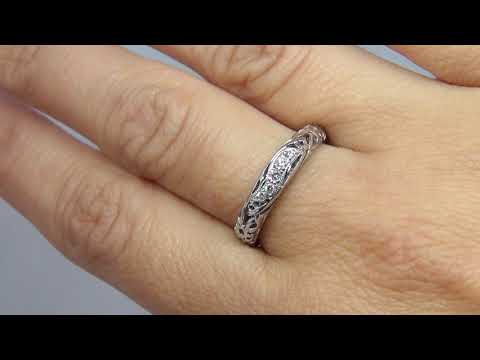 Realta Celtic Weave Diamond ring (A1421)