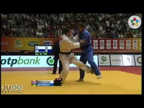 Judo Grand Slam Baku 2013: Zviad GOGOTCHURI (GEO) - Stanislav RETYNSKYY (UKR) Bronze [-90kg]