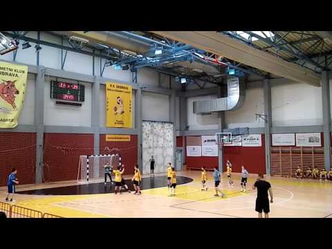 Rk Gorica - Rk Dubrava zadnja akcija i kraj tekme