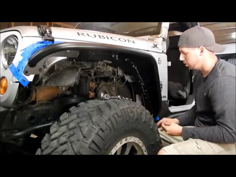 JMG Designs Poison Spyder Front JK Crusher Flare Install