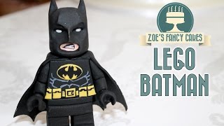 LEGO BATMAN CAKE TOPPER | fondant figure lego movie