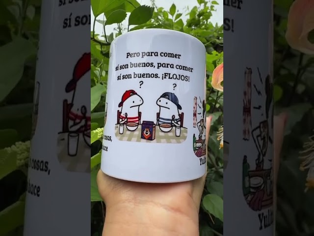 Vídeo relacionado con DEREGALOOS Taza de cerámica Personalizada para Madres. Taza Personalizada Regalo día de la madre. Regalo Original Personalizado para mujer. Tazas divertidas con frase. (Corazón píxel)