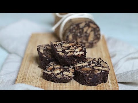 SALAME AL CIOCCOLATO VEGANO | Ricetta facilissima e veloce | #Veganuary