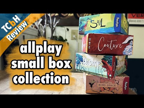 TCbH Reviews AllPlay's Small Box Collection - Sail, Couture, Chomp & Mind Space