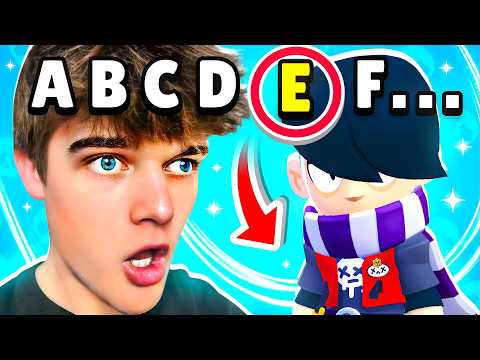 The brawl stars Alphabet Challenge