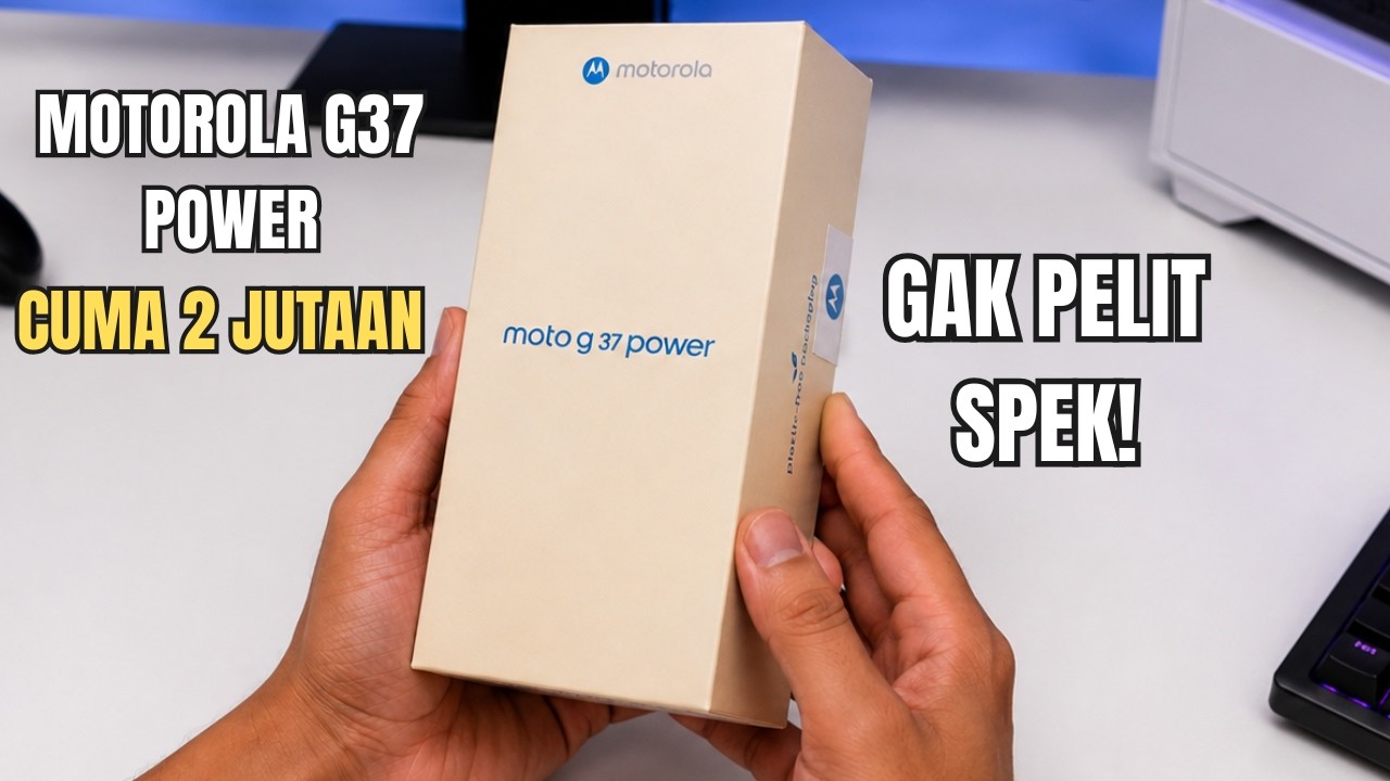 TUMBEN MURAH‼️MOTOROLA G37 POWER TERJANGKAU TAPI GAK PELIT SPEK