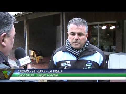 Visita de ganaderos Brasileros a Cabaña Tres Marías - Ing. Felipe Cassol