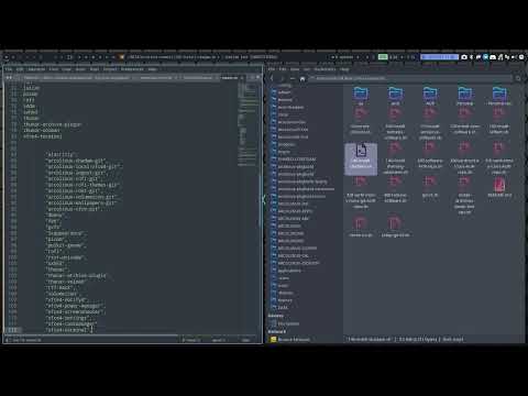 ArcoLinux : 3200 How to create a script to install a desktop - chadwm - arcolinux-nemesis