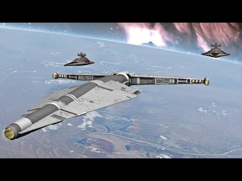 3 Tector Star Destroyer vs 3 Savage Destroyer - Star Wars: Empire At War Remake NPC Battle