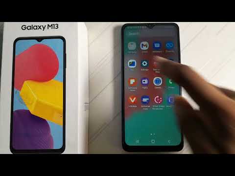how to on Chrome setting in Samsung Galaxy m13
