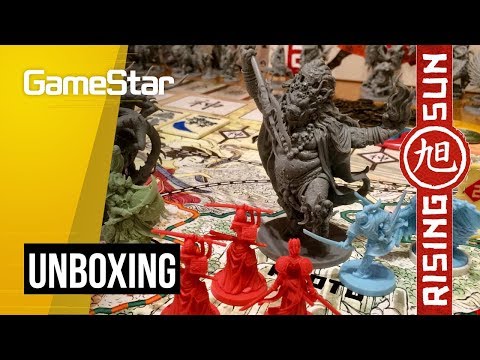 Nálunk is felkelt a Nap | Rising Sun unboxing - GameStar Hungary