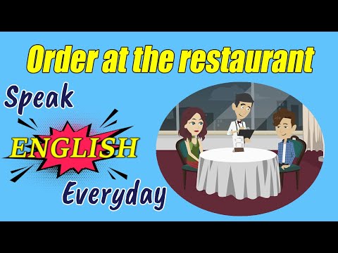 Pratique falar inglês: peça no restaurante