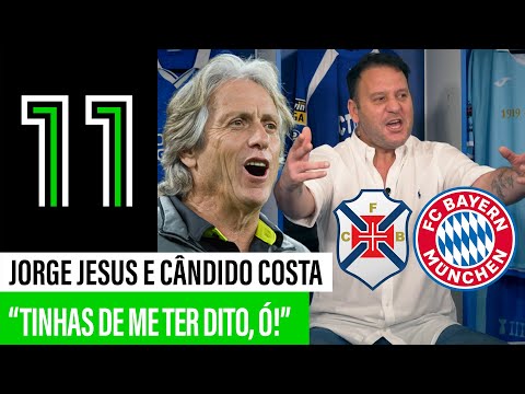 Jorge Jesus e Cândido Costa 😂 A História do Belenenses 🆚 Bayern de Munique