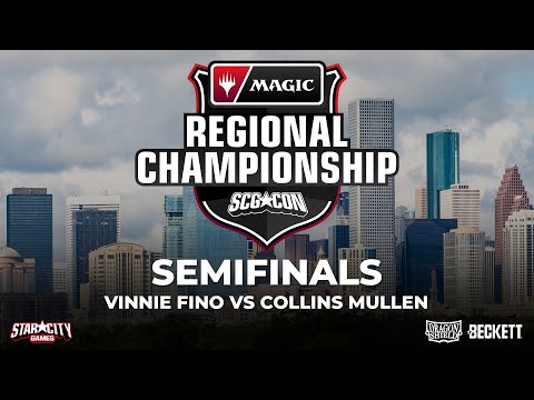Vinnie Fino vs Collins Mullen | Semifinals | MTG Modern Regional Championship | Houston, TX