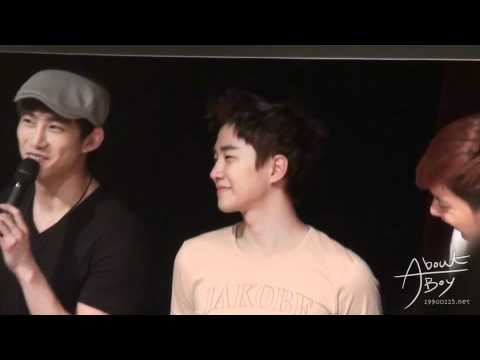 [FANCAM] 110802 JUNHO Daejeon Fansigning