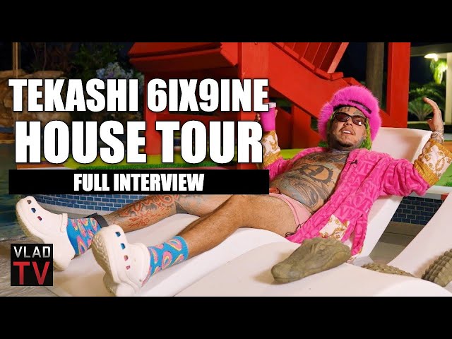 Tekashi 6ix9ine Gives a Tour of His Florida Mansion (Full Interview) SDDEFAULT Thumbnail