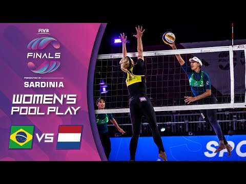 Agatha/Duda vs Keizer/Meppelink - Women's Pool Play | World Tour Finals 2021