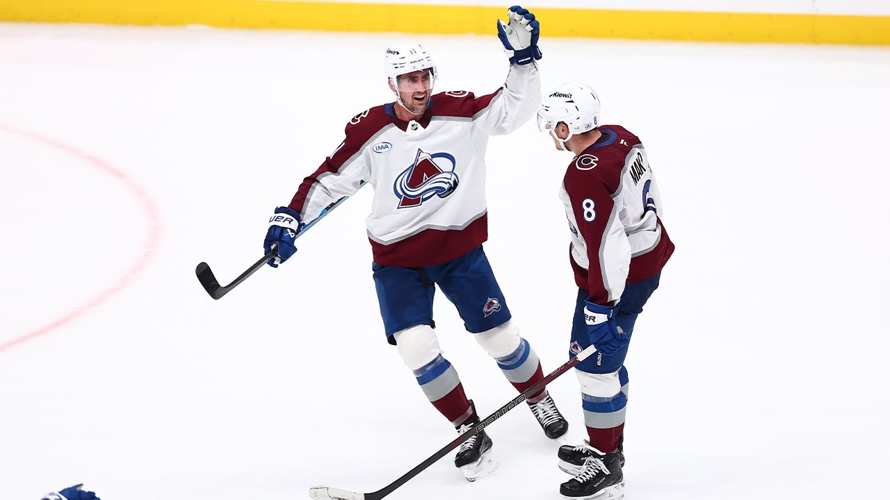 ALL HAIL CALE! Makar sends it to overtime with the BUZZER BEATER!