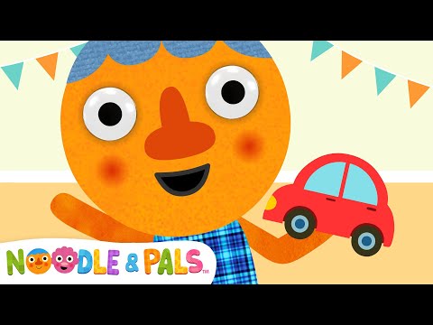Playing With My Car | to the tune of "Driving In My Car" by @SuperSimpleSongs | Noodle & Pals