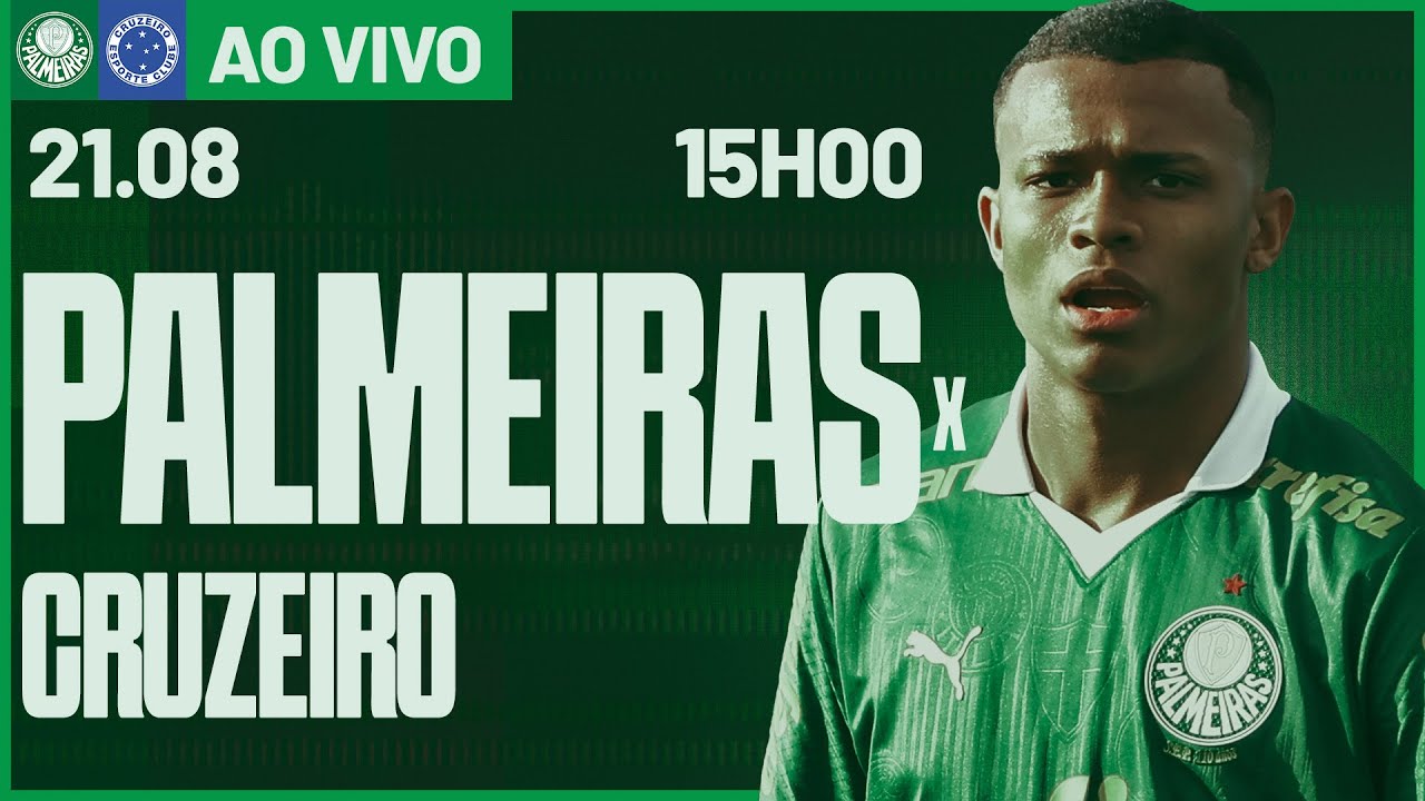 AO VIVO COM IMAGENS | PALMEIRAS 2 X 0 CRUZEIRO | BRASILEIRO SUB-20